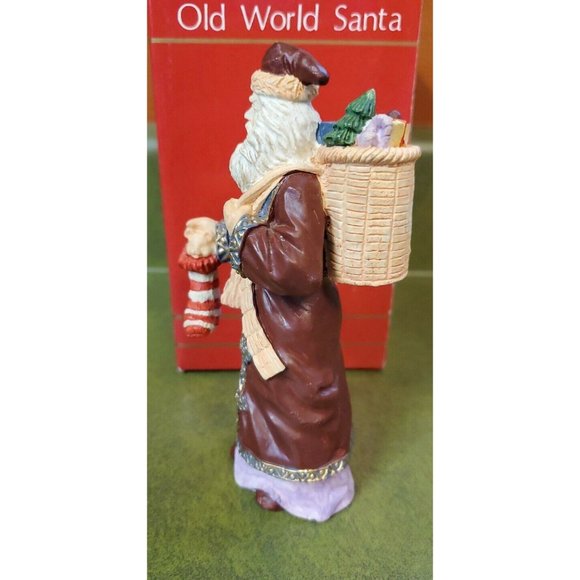 Old World Santa Figurine Christmas Figure‎ Standing Holiday Decor - Picture 3 of 7